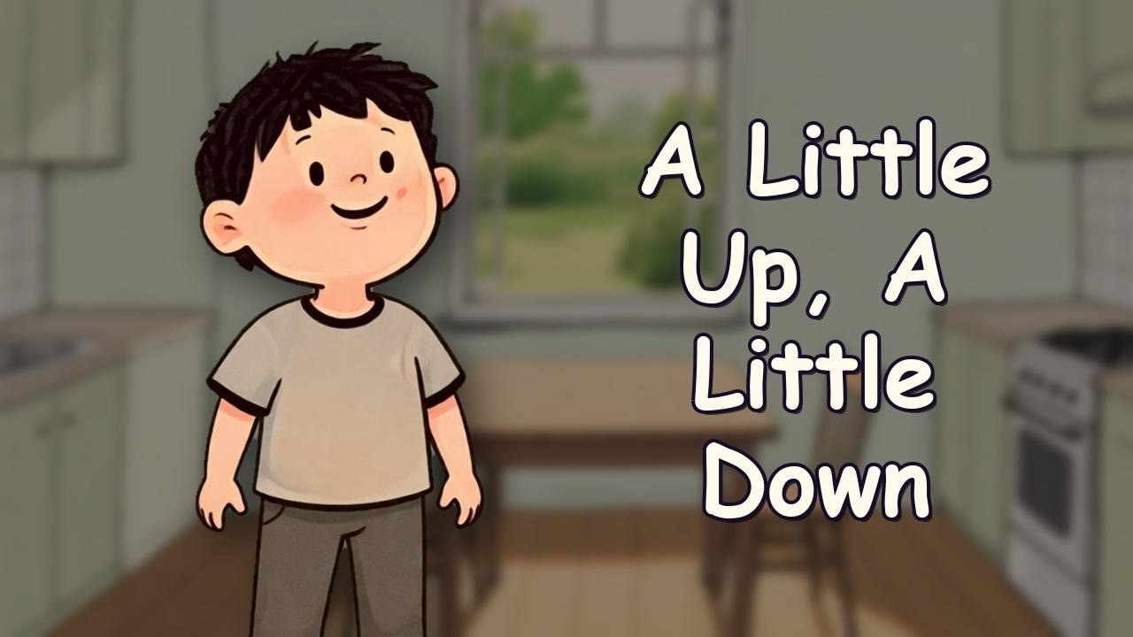 Aderet Therapy Weekly video thumbnail for the original song 'A Little Up, A Little Down', 15 September 2026