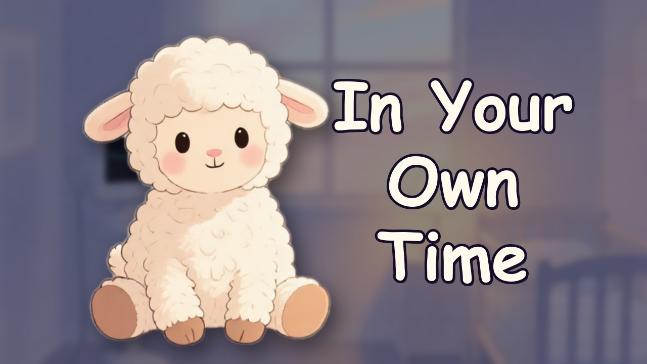 Aderet Therapy Weekly video thumbnail for the original song 'In Your Own Time', 16 July 2026