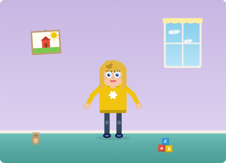 Interactive leg alignment explorer showing bow legs and knock knees with age norms