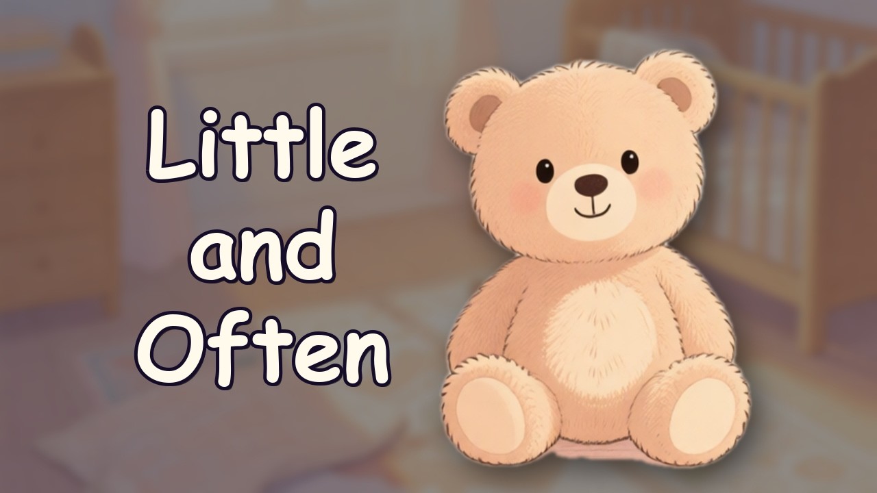 Aderet Therapy Weekly video thumbnail for the original song 'Little and Often', 21 July 2026