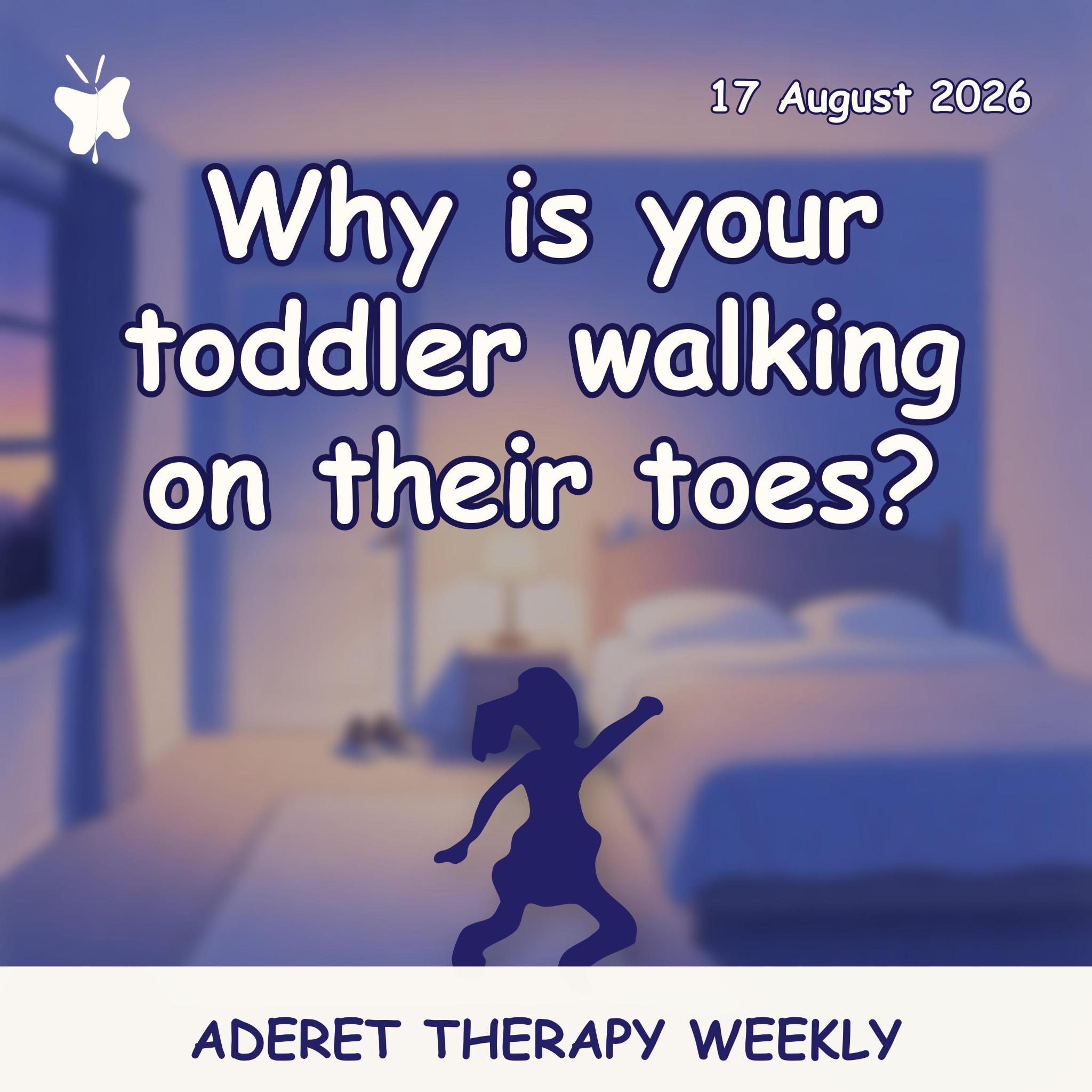 Aderet Therapy Weekly podcast cover: silhouette of a running child in front of a blurred bedroom at dusk, 17 August 2026